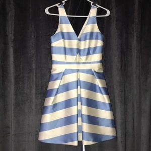 Blue and White Dress